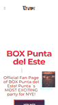 Mobile Screenshot of boxpuntadeleste.com